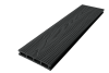 Террасная доска T-DECKS PREMIUM 3D OPTIMA CLASSIC+Solo, брашинг двусторонний или без обработки, графит