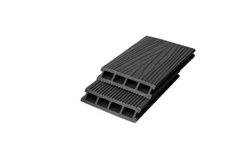 Террасная доска T-DECKS PREMIUM 3D OPTIMA CLASSIC+Solo, брашинг двусторонний или без обработки, графит